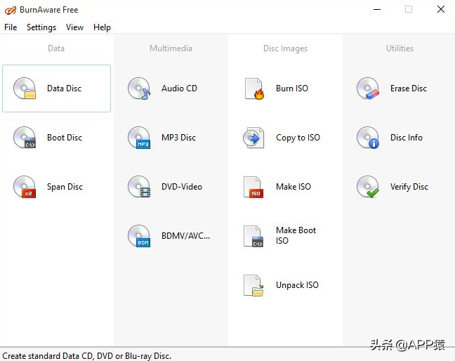 软件 
【Free-光盘刻录】