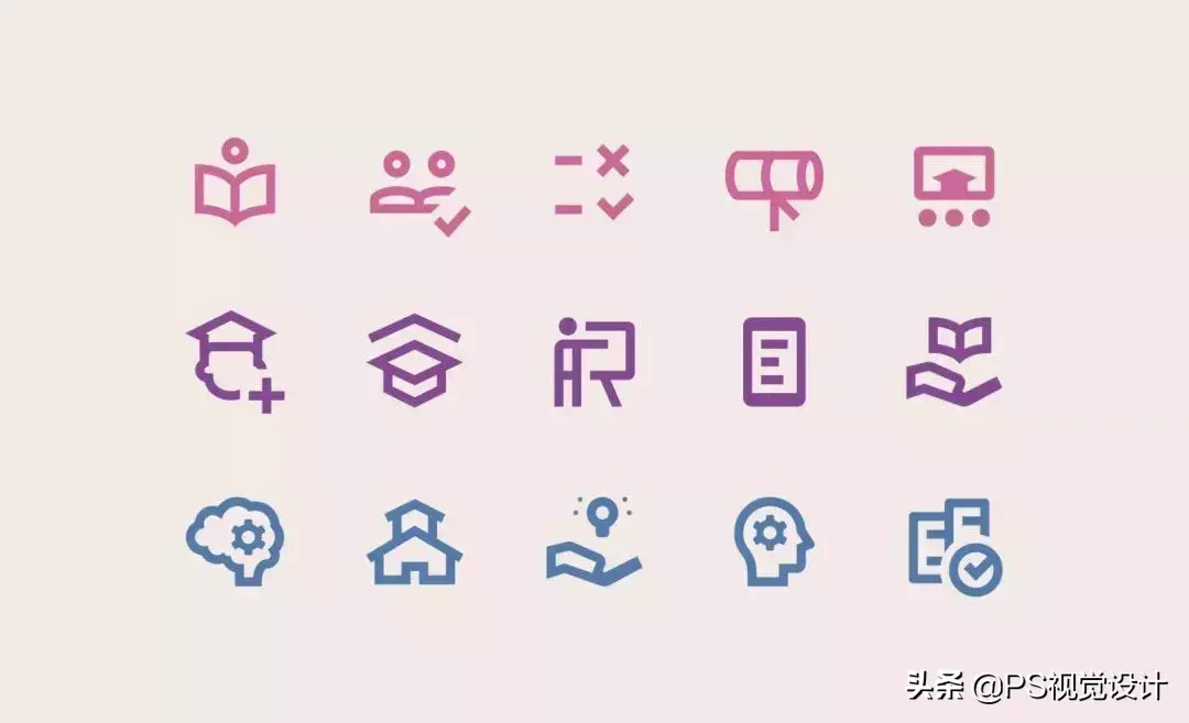设计任何一套图标应当遵循的基本