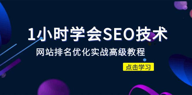1小时学会SEO技术 网站排名优化实战高级教程-秒杀市面95%收费几千的SEO教程 1小时学会SEO技术 网站排名优化实战高级教程-秒杀市面95%收费几千的SEO教程