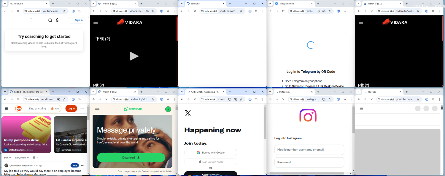 外面收费8000的vidara挂机撸美金项目，单日收益30美金+工作室可批量搞