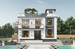 2026农村自建房别墅设计素材合集，有cad图和渲染效果图 -虎哥说创业