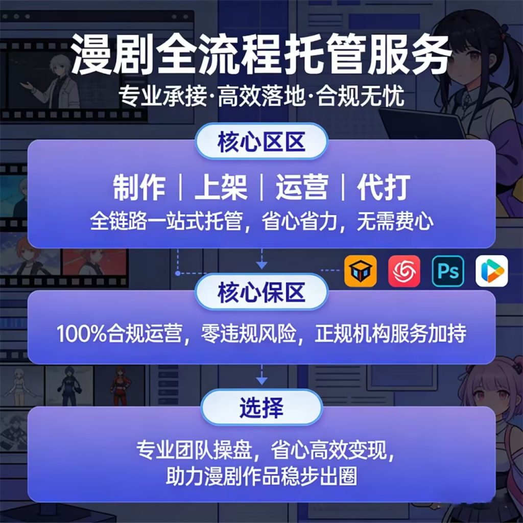 最新漫剧短剧流量主  外面现在收费大几百上千  项目揭秘