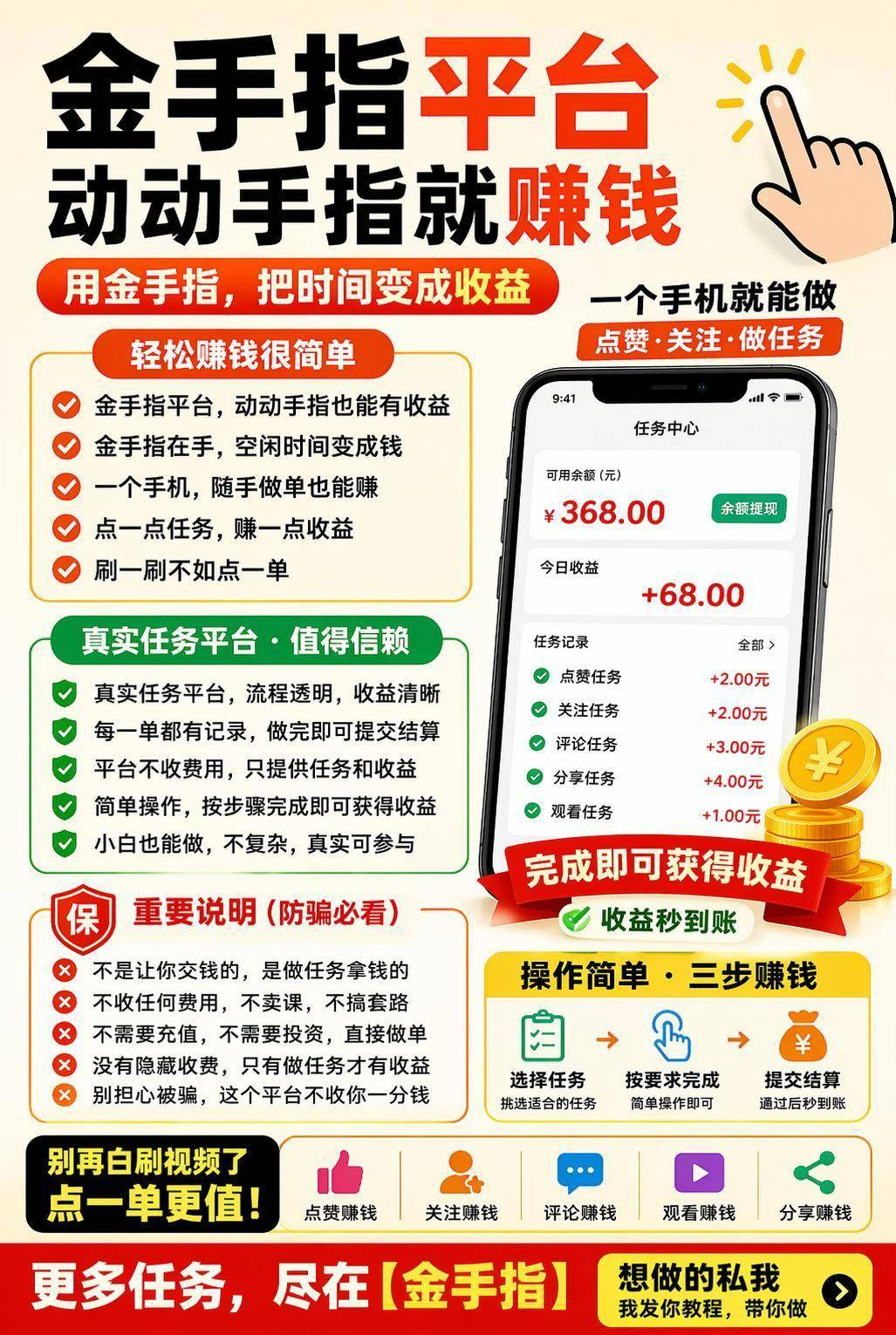 图片[4]-最新出的全新平台点赞关注播放任务项目全自动挂机一天几十收益-虎哥说创业