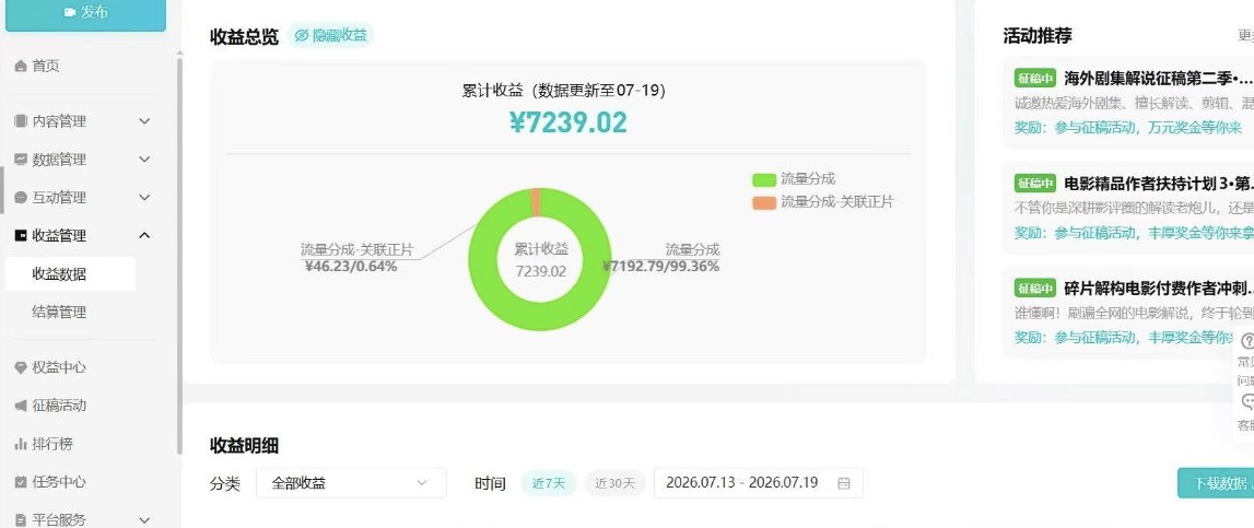 图片[5]-腾讯视频代运营 长期项目  账号全托管 每周稳入几百  长期稳定省心省力-虎哥说创业